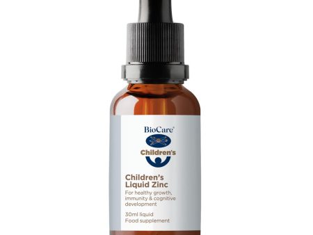 Biocare Children s Liquid Zinc 30ml For Discount