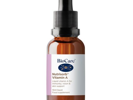 Biocare Nutrisorb Vitamin A  15ml Supply