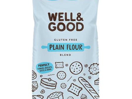 WELL & GOOD Plain Flour Blend 1kg Cheap