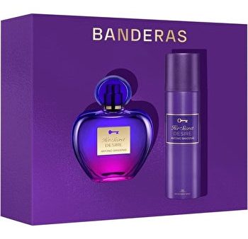 Antonio Banderas Her Secret Desire Woman Set Eau De Toilette & Deodorant Spray 150ml 80ml Online Sale