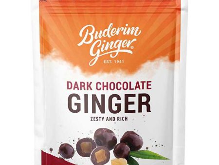 Buderim Ginger Dark Chocolate Ginger Zesty and Rich 125g Online Sale