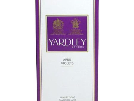 Yardley April Violets Luxury Soap 3X100G For Discount