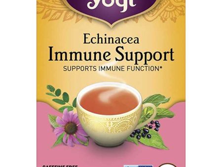 Yogi Tea Herbal Tea Bags Echinacea Immune Support 16pk on Sale