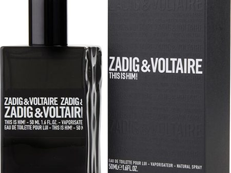 Zadig & Voltaire This Is Him Eau De Toilette Spray 50ml 1.6oz Discount