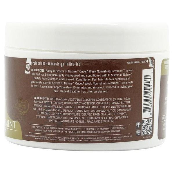 3 Sisters of Nature Once A Week Nourishing Treatment 236ml Discount