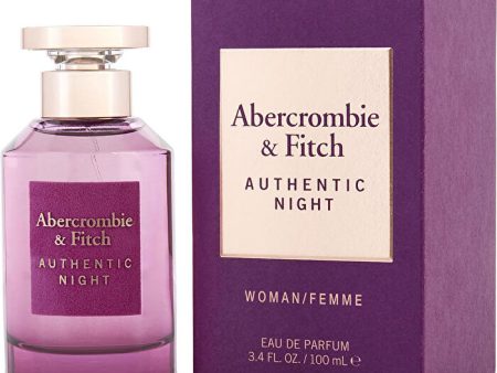 Abercrombie & Fitch Abercrombie & Fitch Authentic Night Eau De Parfum Spray 100ml 3.4oz Sale