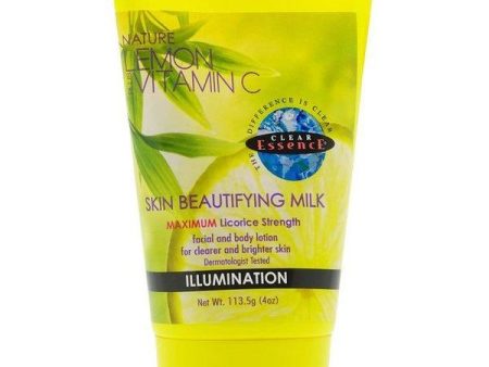 Clear Essence Lemon Plus Vitamin C Skin Beautifying Milk 118ml For Cheap