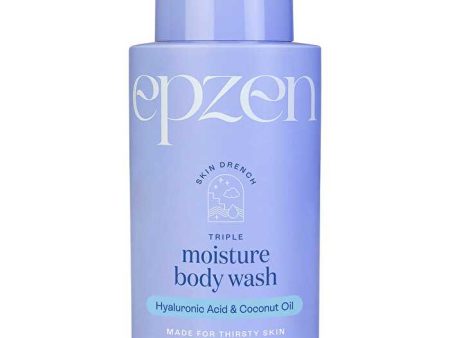 Epzen Body Wash Triple Moisture Hyaluronic & Coconut Oil 400ml Cheap