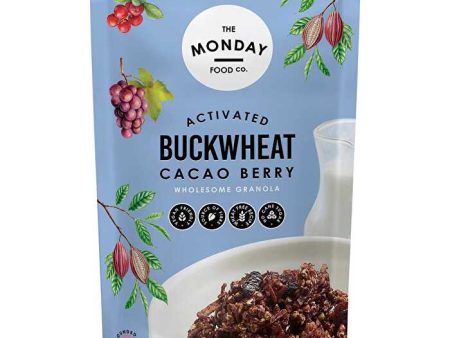 The Monday Food Co. Activated Buckwheat Granola Cacao Berry 270g For Cheap