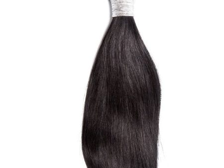 100% Natural Brazilian  Straight  Human Hair  Handmade A 100g Straight Color: Natural Online Hot Sale