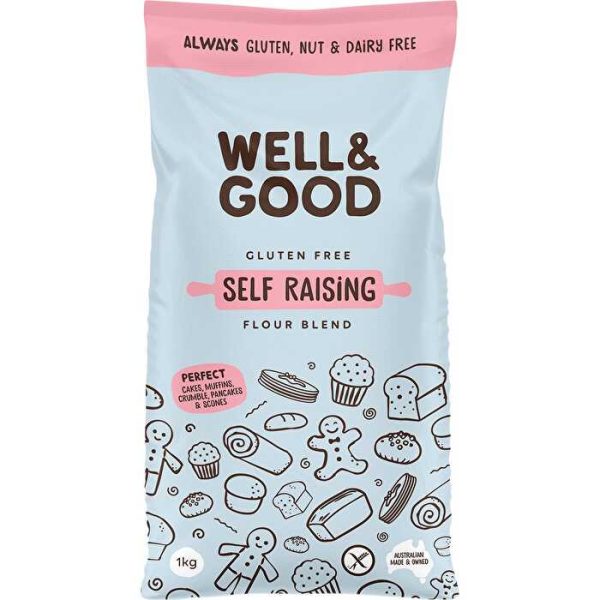 WELL & GOOD Self Raising Flour Blend 1kg Discount