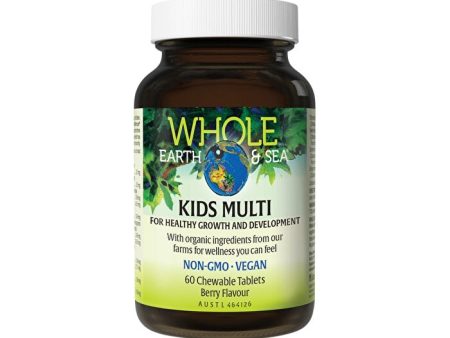 Whole Earth & Sea Kids Multi (Berry) Chewable 60t Fashion