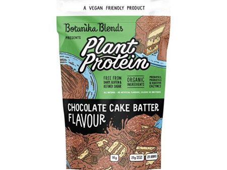 Botanika Blends Plant Protein Chocolate Cake Batter 1kg Online Hot Sale