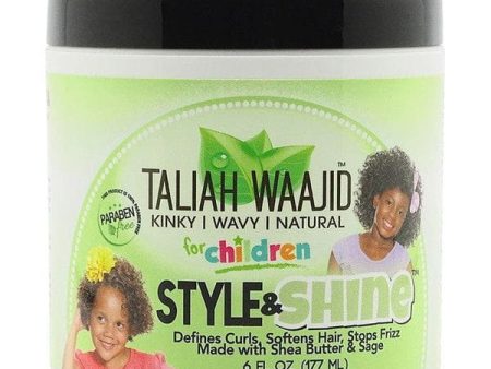 Taliah Waajid Kinky Wavy Natural for Children Style & Shine 177ml Fashion