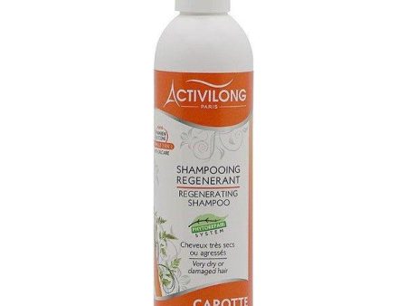 Activilong Carrot Regenerating Shampoo for very dry or damaged hair 250ml Discount