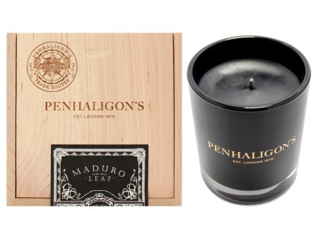 Penhaligons Maduro Leaf Candle by Penhaligons for Unisex - 6.6 oz Candle Online Hot Sale