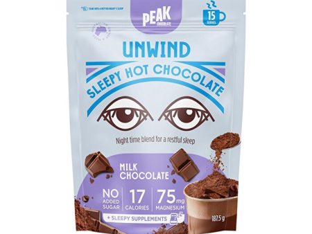 Peak Chocolate Unwind Sleepy Hot Chocolate Milk 187.5g Online