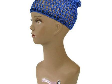 African Afri Hair Net Blue For Discount