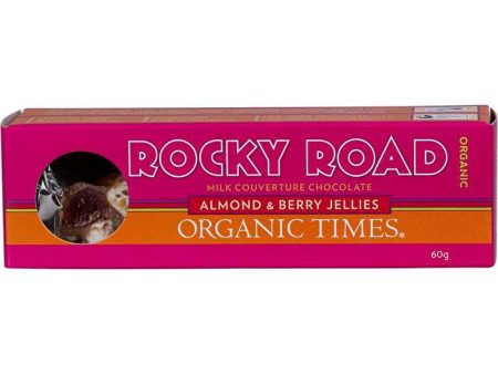 Organic Times Rocky Road Milk Chocolate 60g Discount