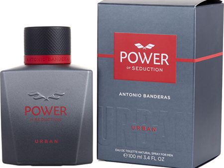 Antonio Banderas Power Of Seduction Urban Eau De Toilette Spray (limited Edition) 100ml 3.4oz Hot on Sale