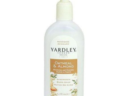 Yardley Oatmeal & Almond Luxurious Hand Soap 250Ml Online now