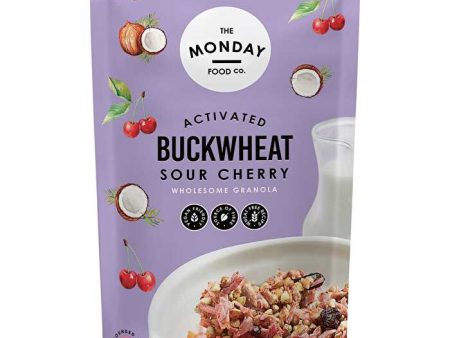 The Monday Food Co. Activated Buckwheat Granola Sour Cherry 270g Online now